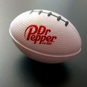 Dr pepper mini Football hand stress ball